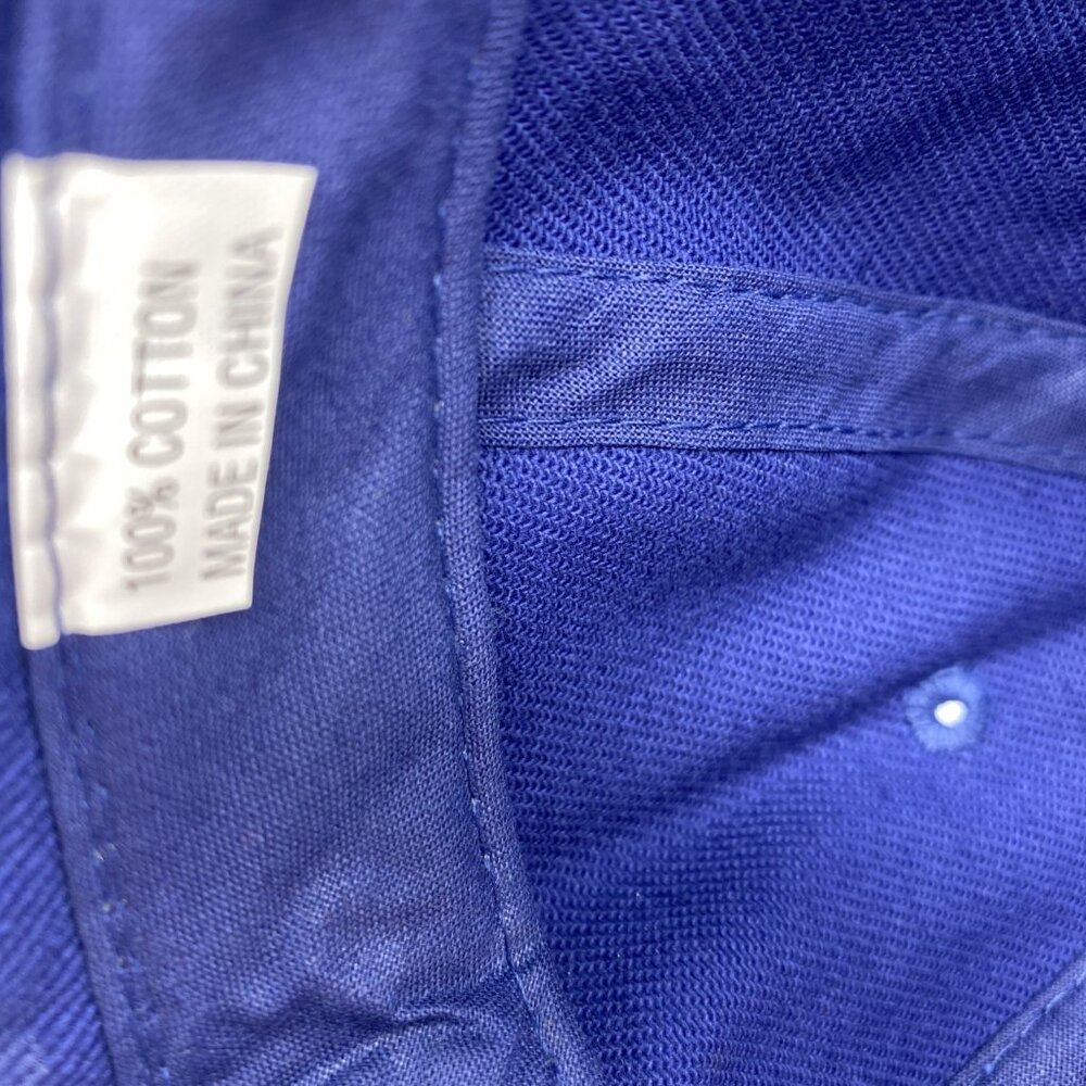 Tide Racing Blue Orange 32 Adjustable Adult Baseball Cap Hat Hook-Loop Downey - Picture 8 of 14